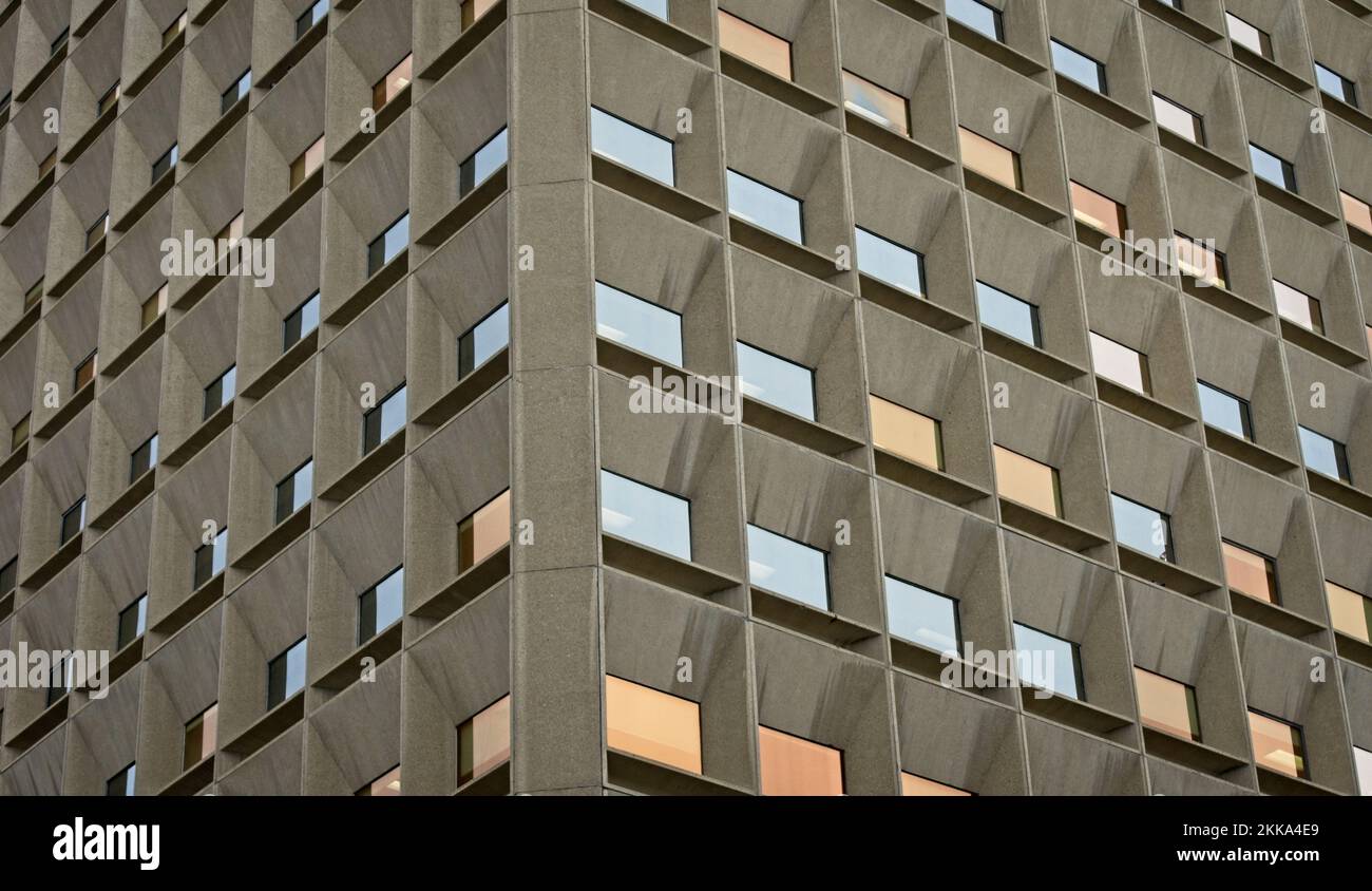 Rocky Mountain Plaza Downtown Calgary Alberta Stock Photo Alamy