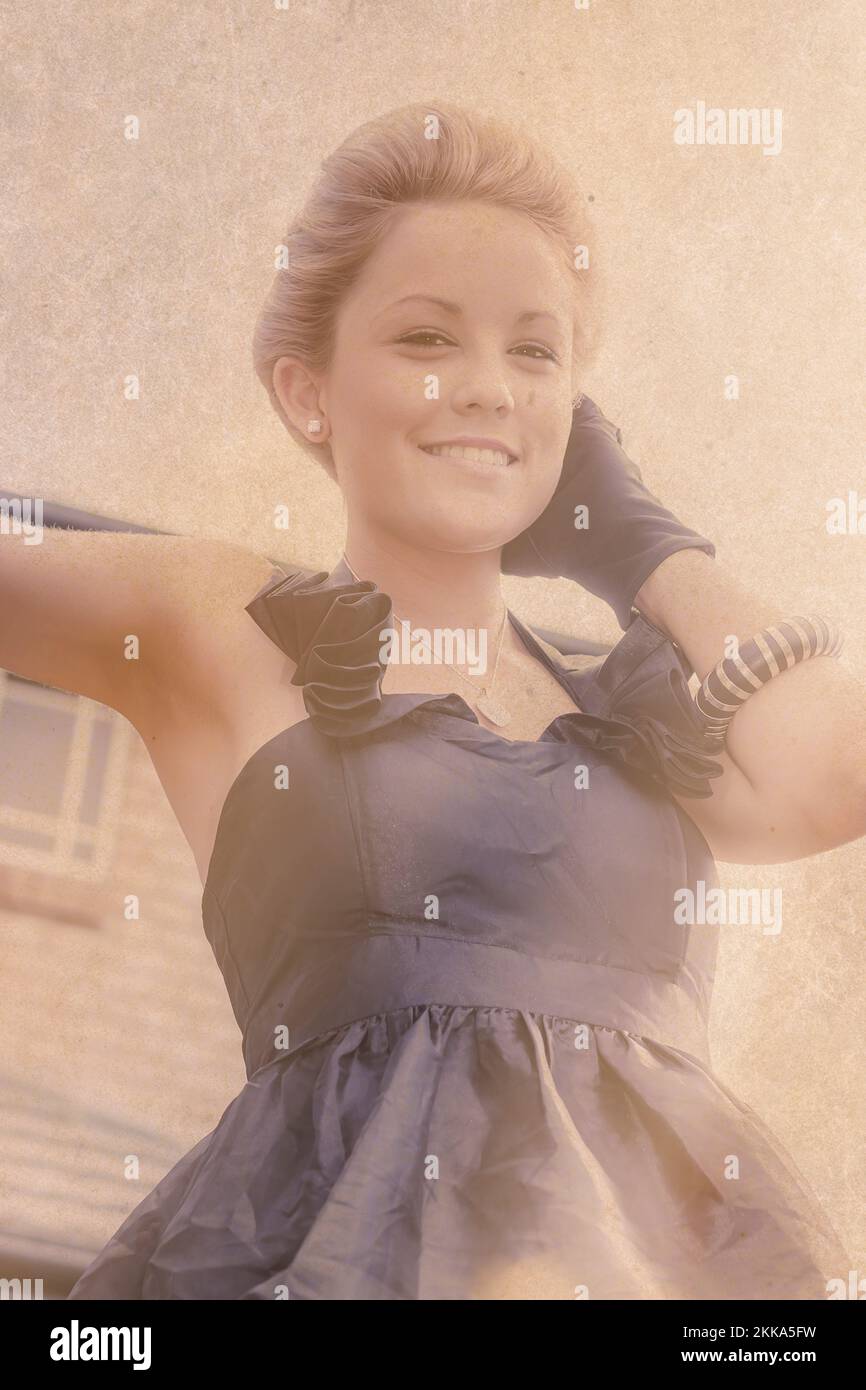 Vintage pin up girls 1950s hi-res stock photography and images - Alamy