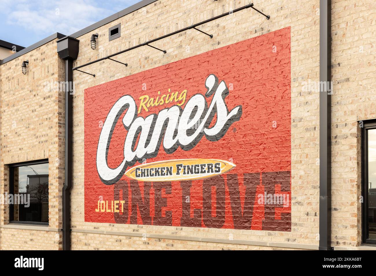 Raising Cane's is an American fast food restaurant chain that specializes in chicken fingers