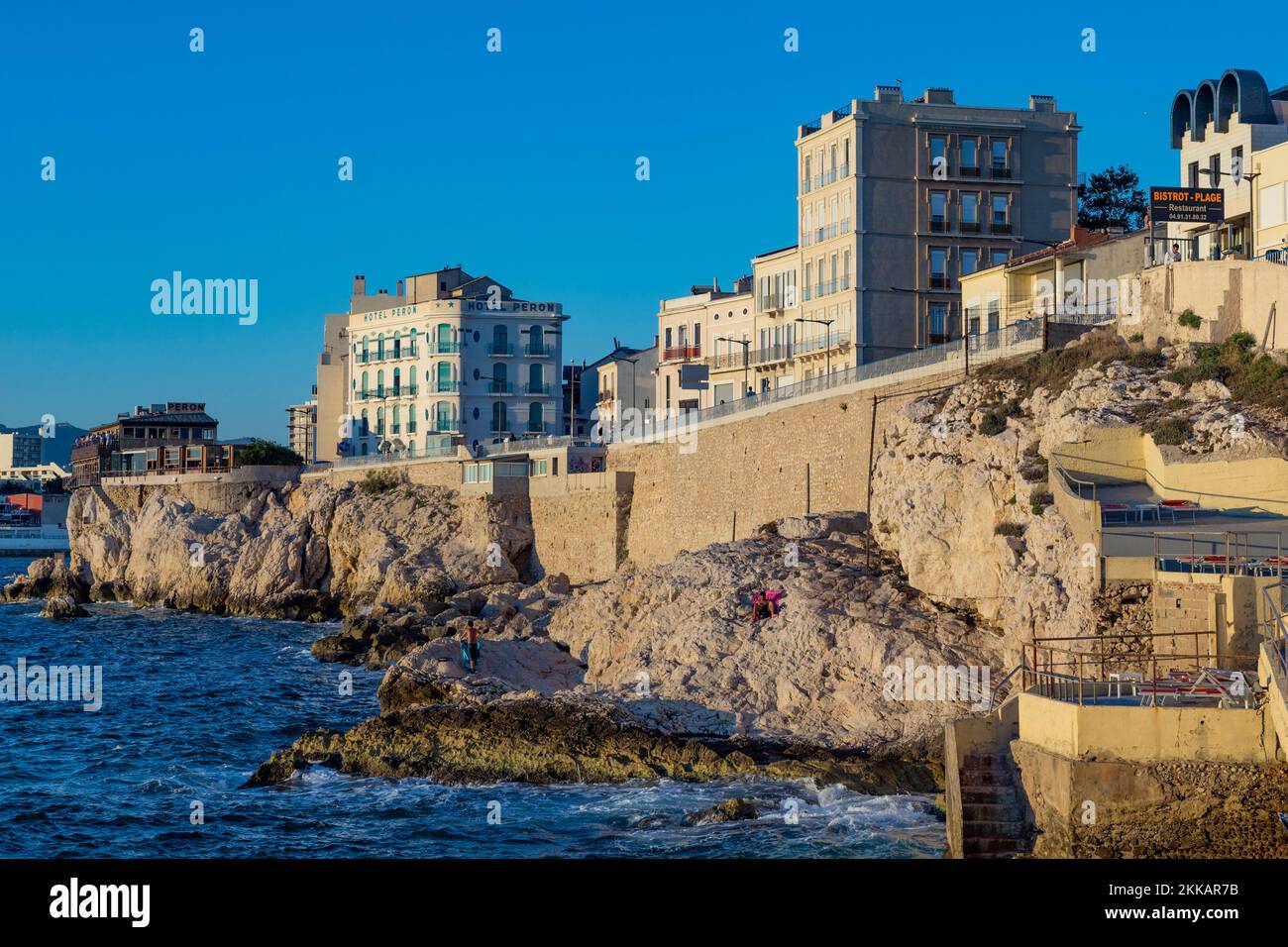 Wallpapers Marseilles Marseille Corniche Corniche Coast Road Sea