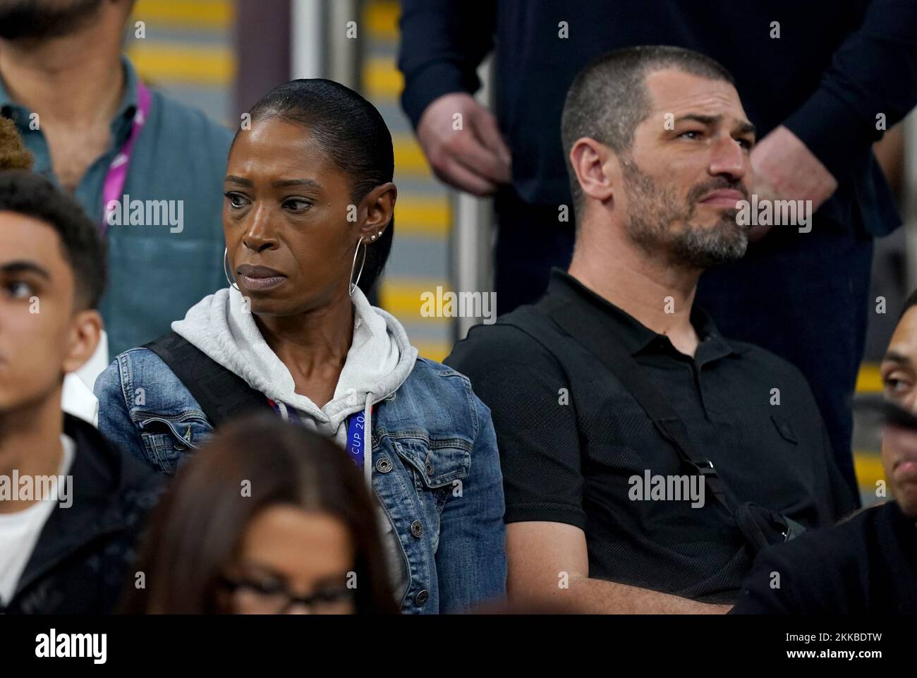 Denise and Mark Bellingham, mother and father of England's Jude