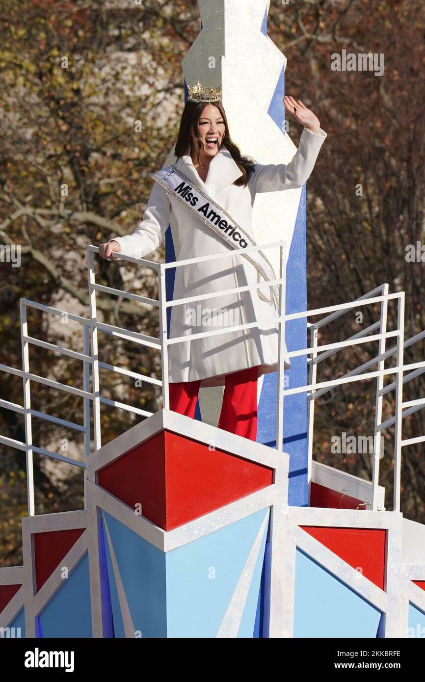 New York, NY, USA. 24th Nov, 2022. Emma Broyles, Miss America in