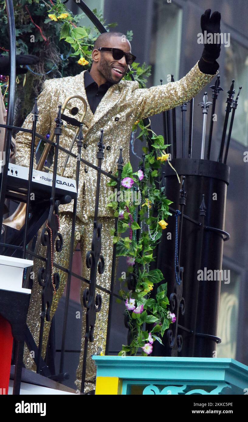 96th Macy's Thanksgiving Day Parade PICTURED Trombone Shorty