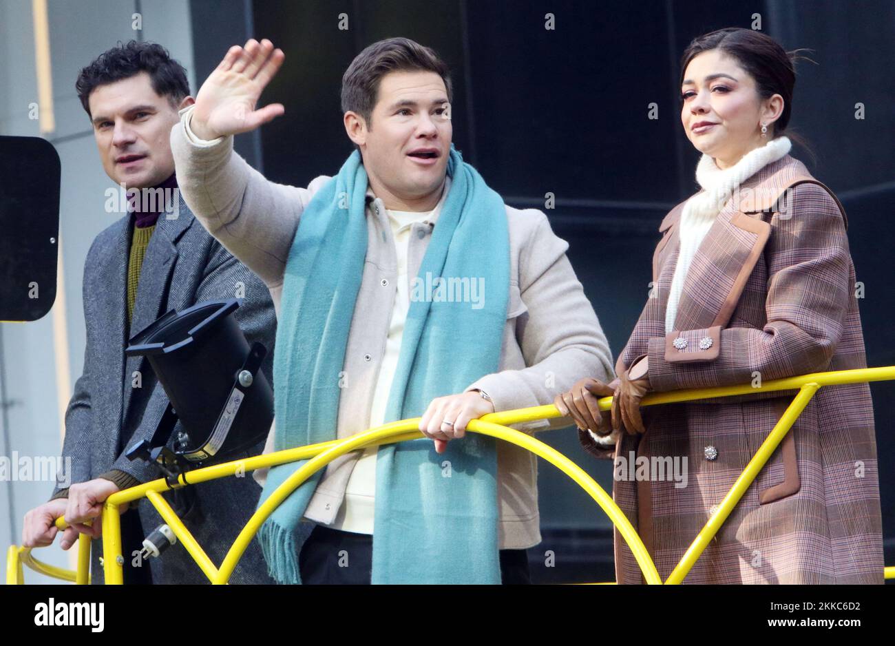 96th Macy's Thanksgiving Day Parade -PICTURED: Flula Borg, Adam DeVine ...