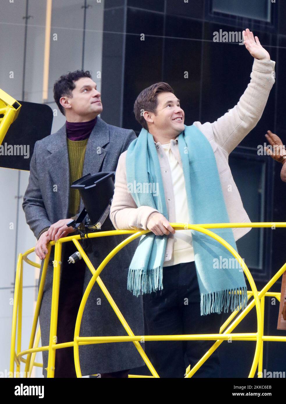 96th Macy's Thanksgiving Day Parade -PICTURED: Flula Borg, Adam DeVine ...