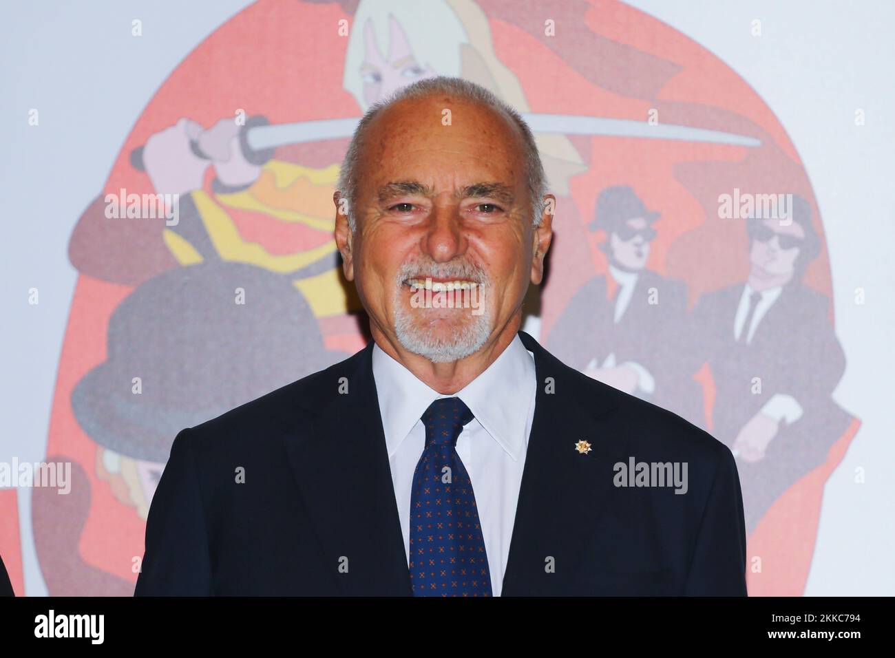 TURIN, ITALY, 25 NOVEMBER 2022. Enzo Ghigo, President of the National