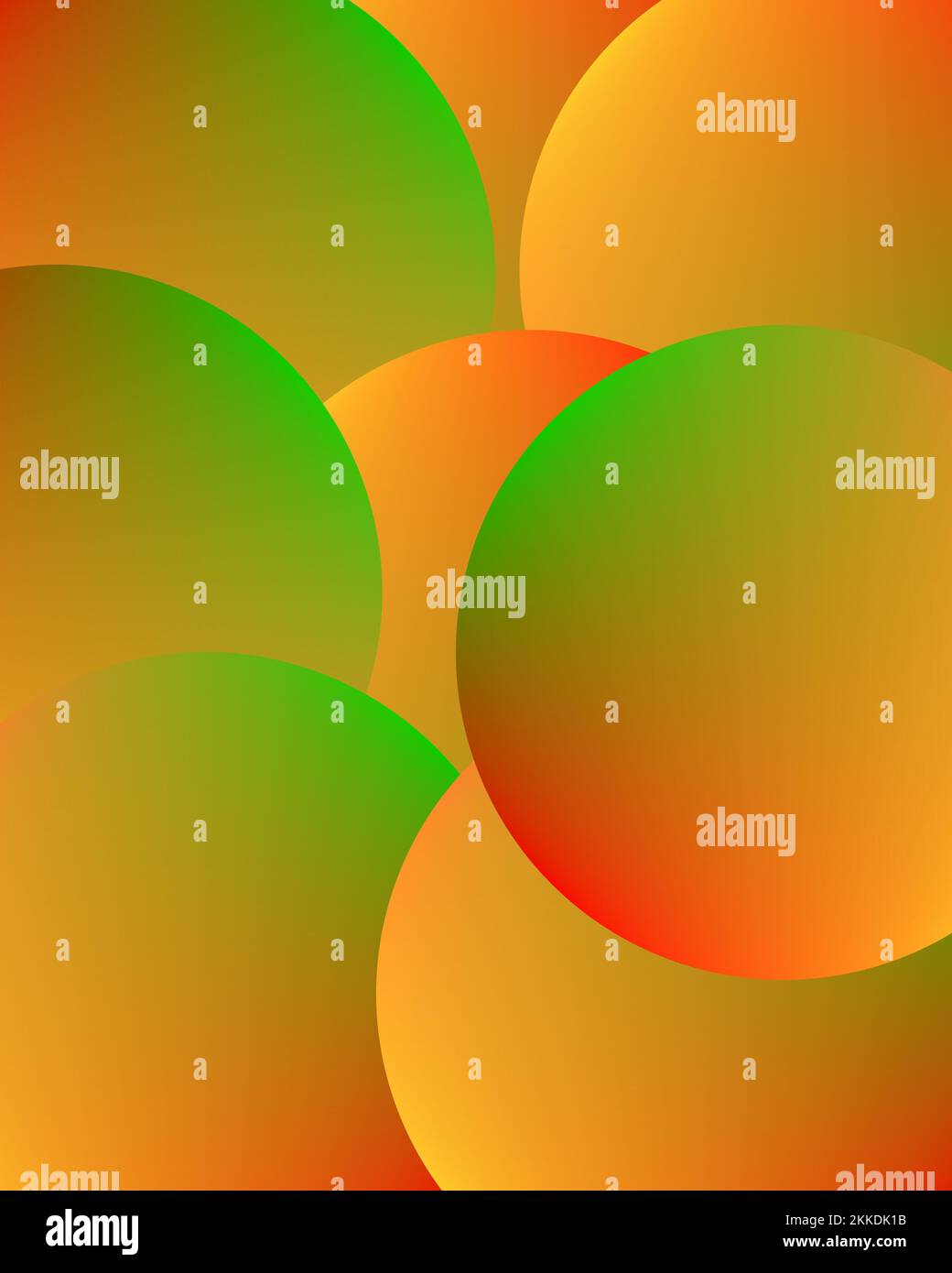 Abstract background design with yellow and orange circles Stock Photo ...