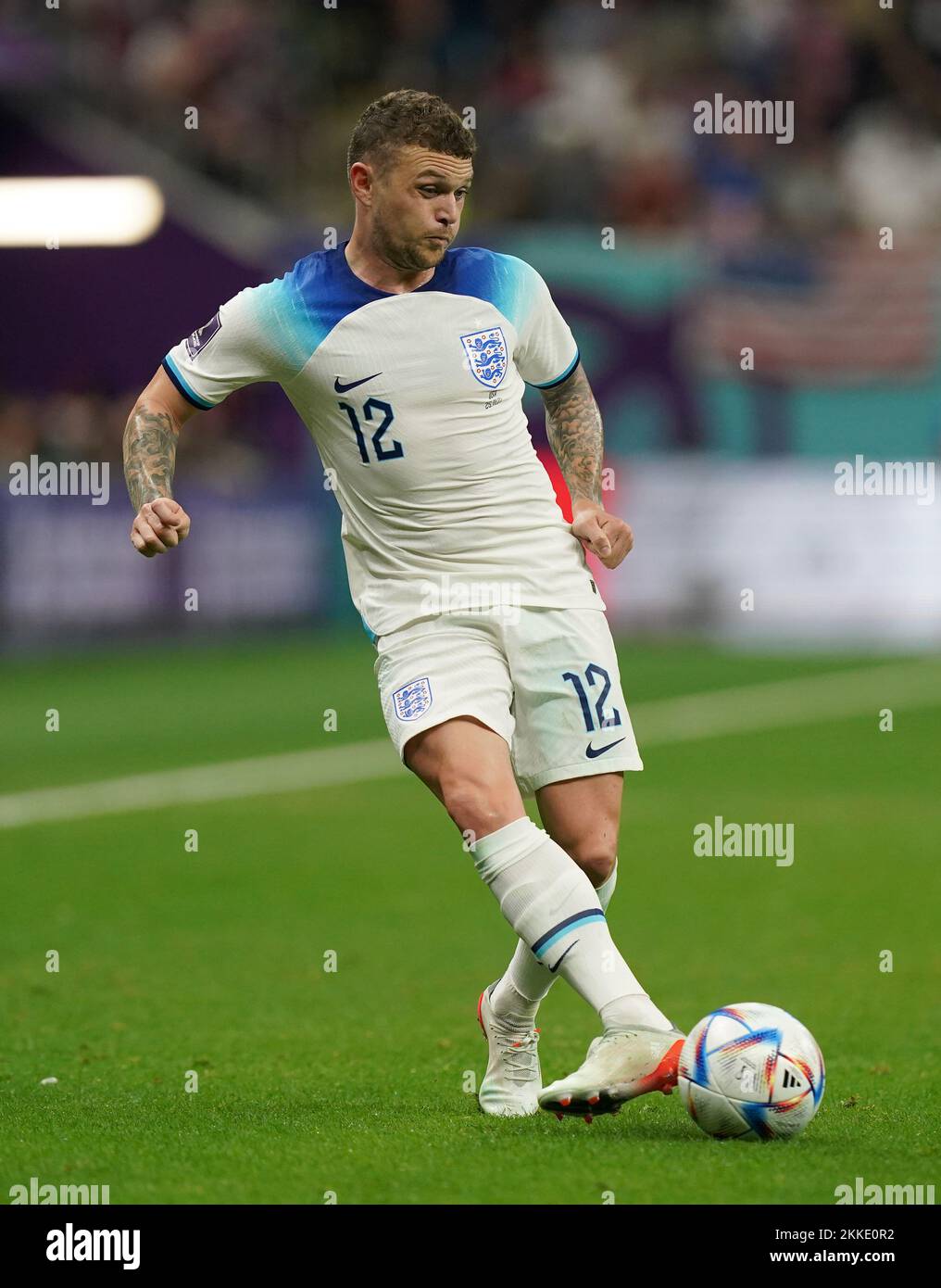 England's Kieran Trippier during the FIFA World Cup Group B match at ...