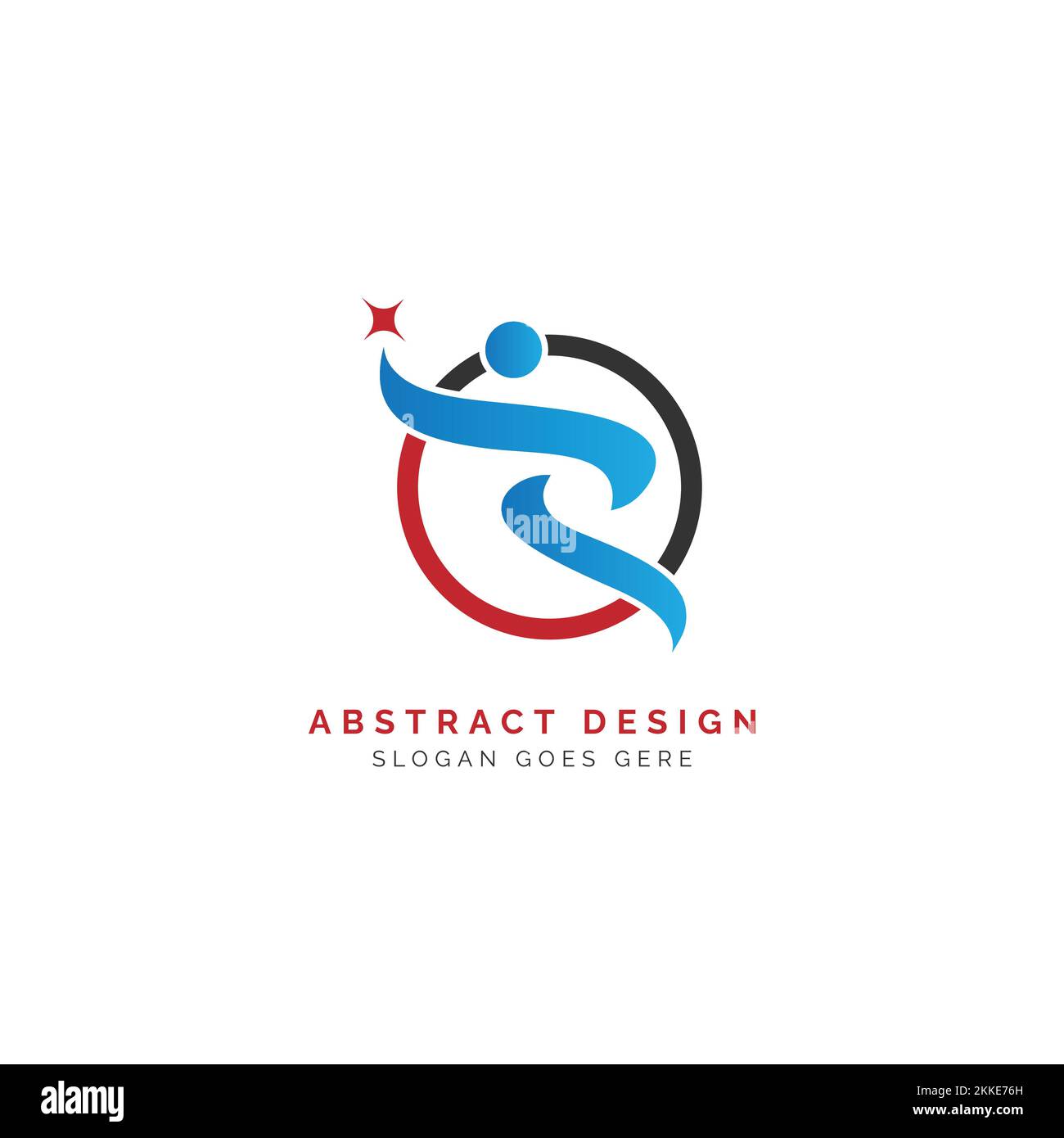 Abstract success people logo design. Harmony, gym, fitness, running, vector colorful image. Active, health care, life, template, sport, dance web icon Stock Vector