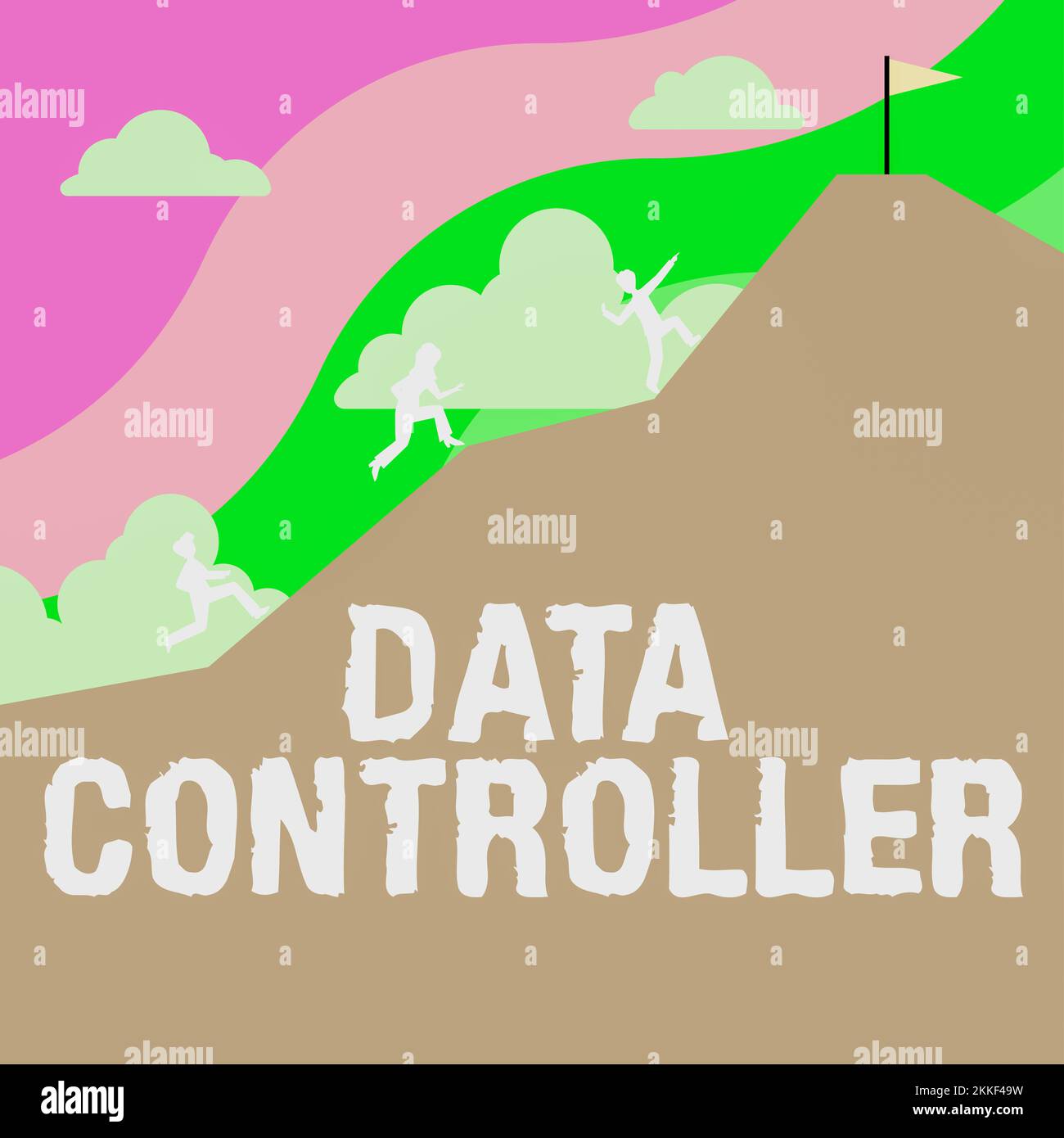 Inspiration showing sign Data Controller. Business overview person who ...