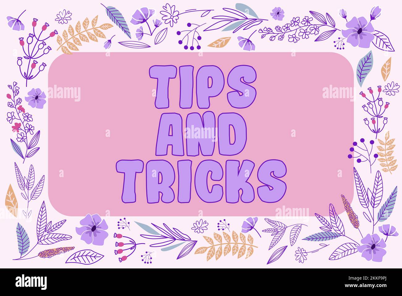 Text showing inspiration Tips And Tricks. Word for Suggestions to Make ...
