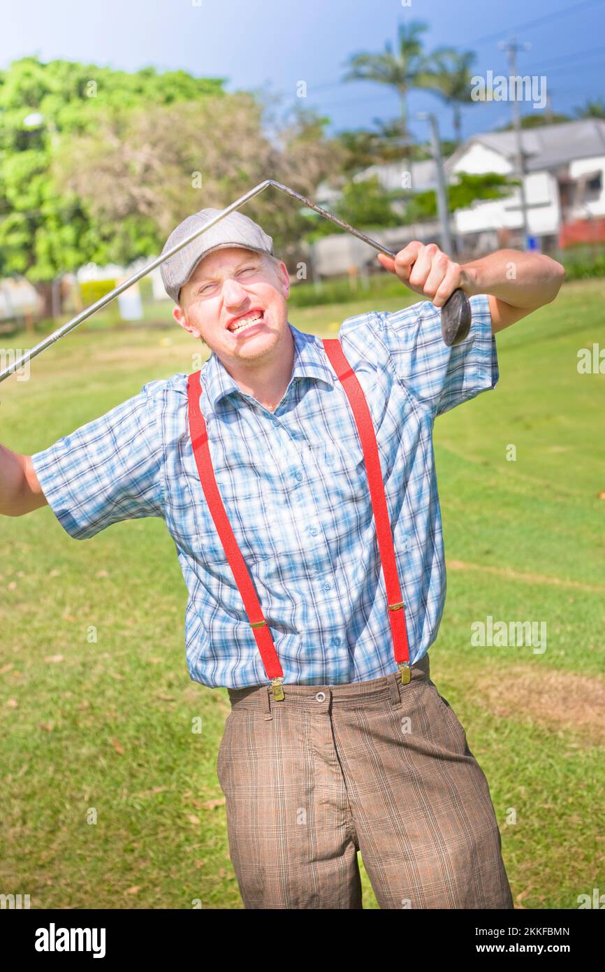 Angry golfer break hires stock photography and images Alamy