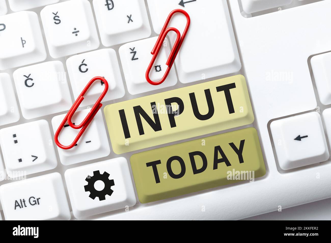 Inspiration showing sign Input. Word Written on place where device ...