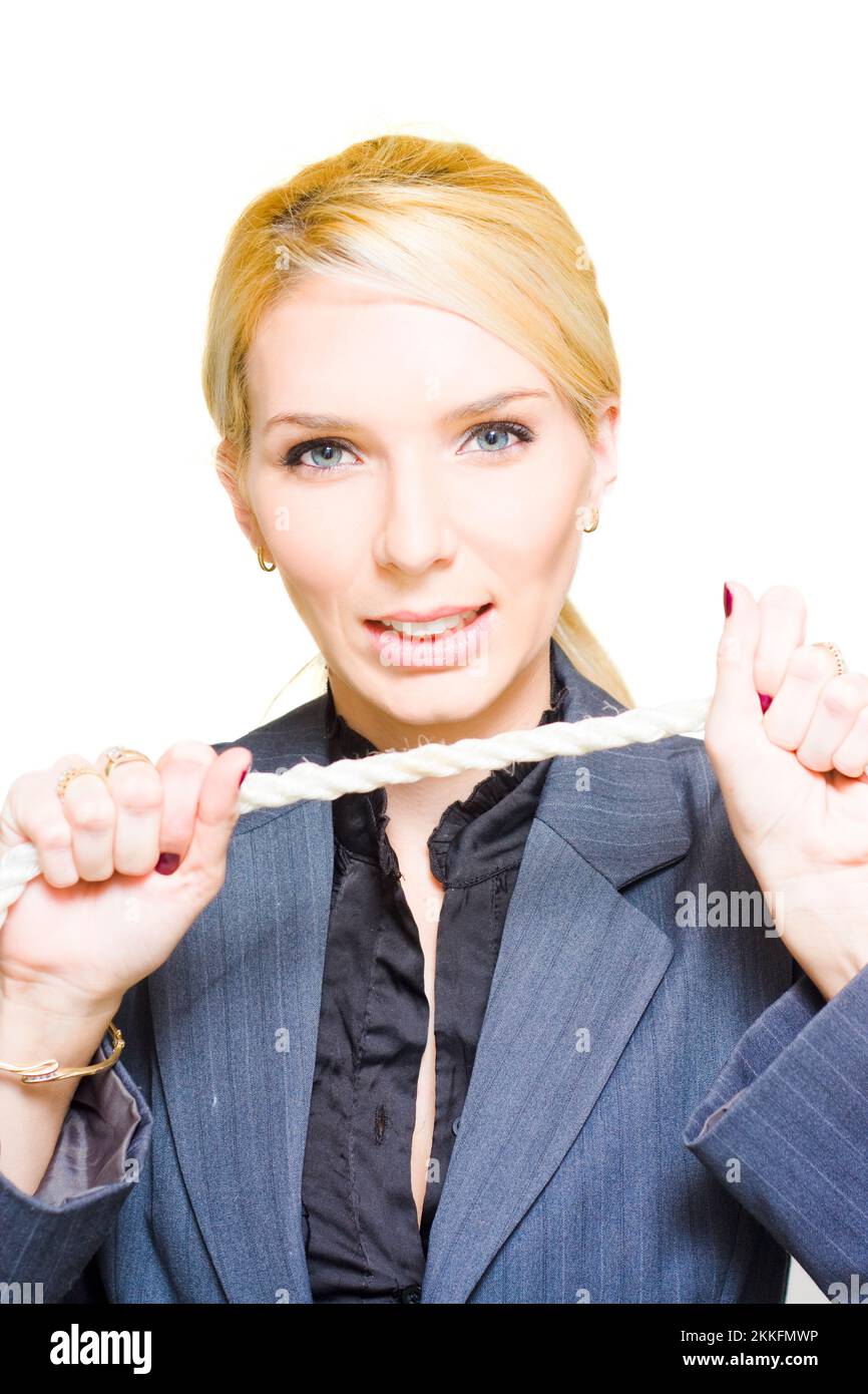 Breaking free from rope hires stock photography and images Alamy