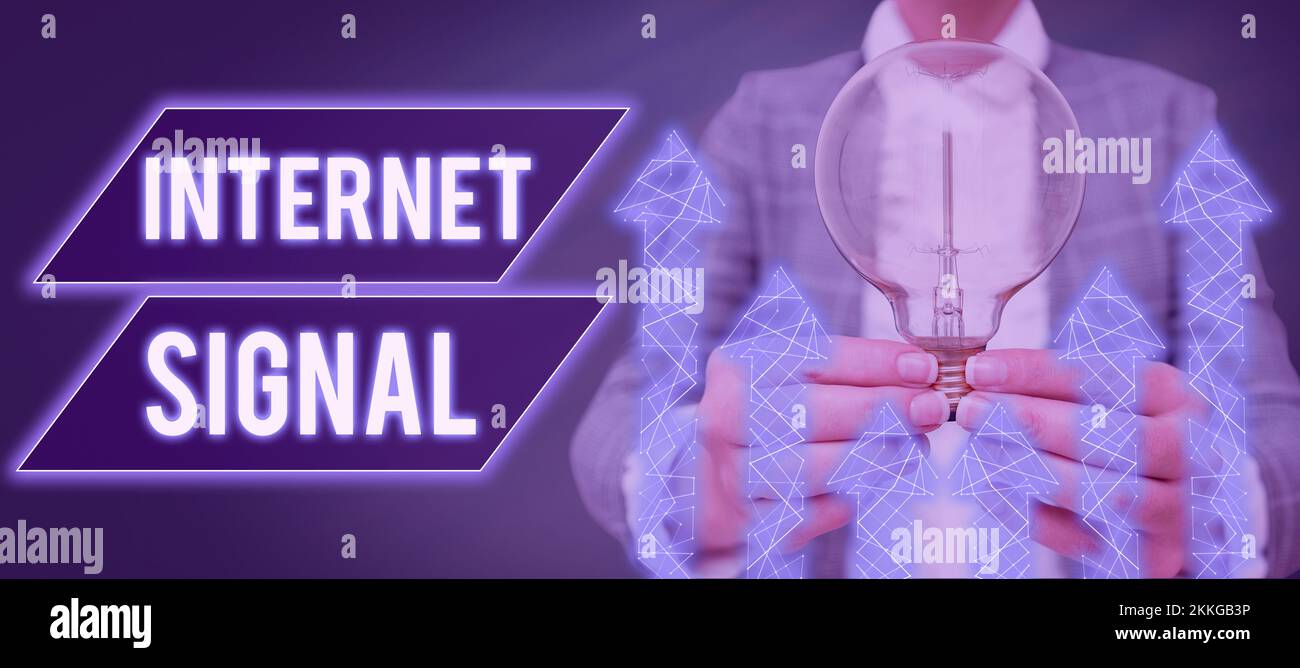 Liveinternet Signal Writing displaying text Internet Signal. Business concept signal ...