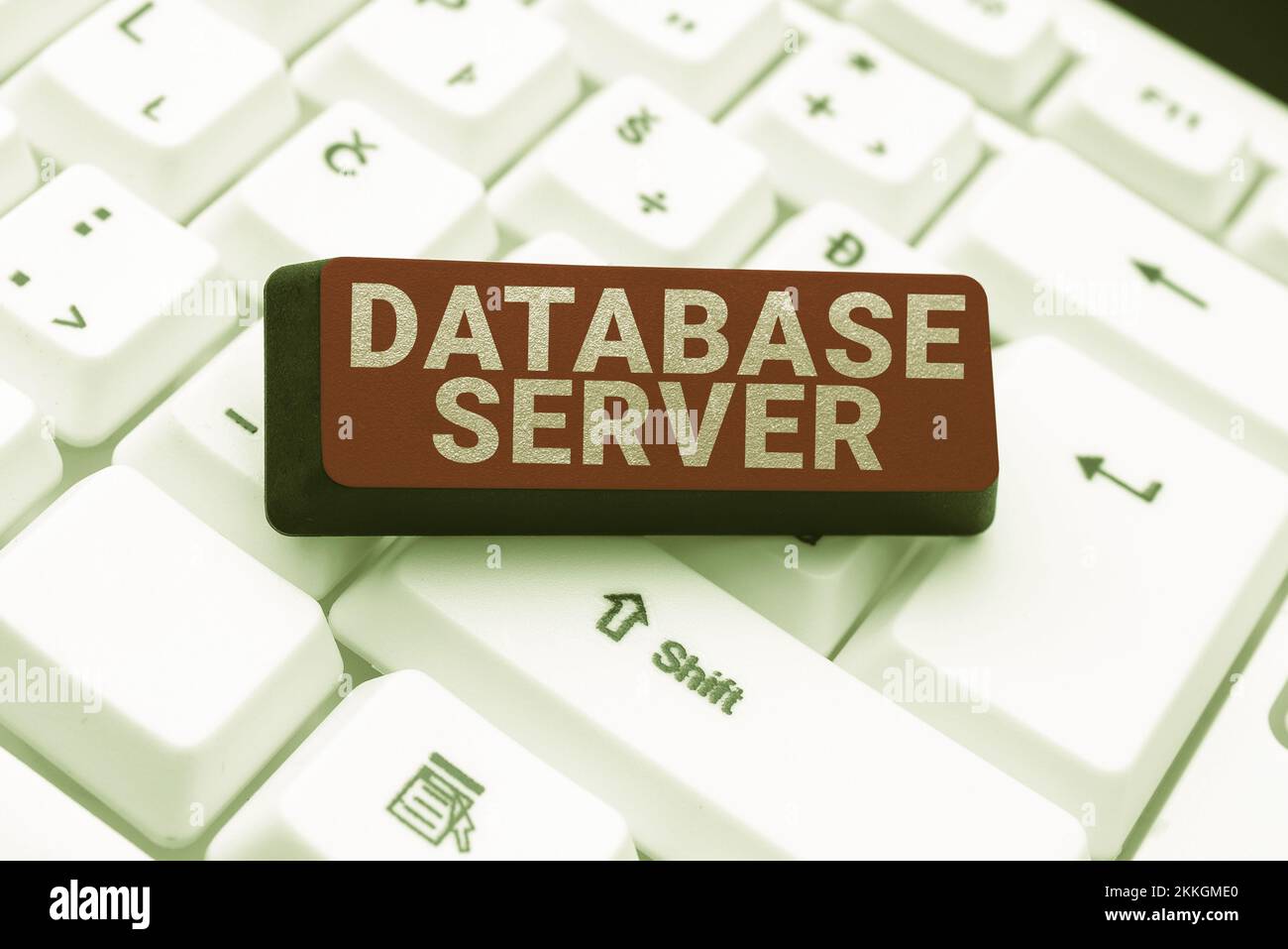 Inspiration showing sign Database Server. Business idea uses a database application that provides database services Stock Photo