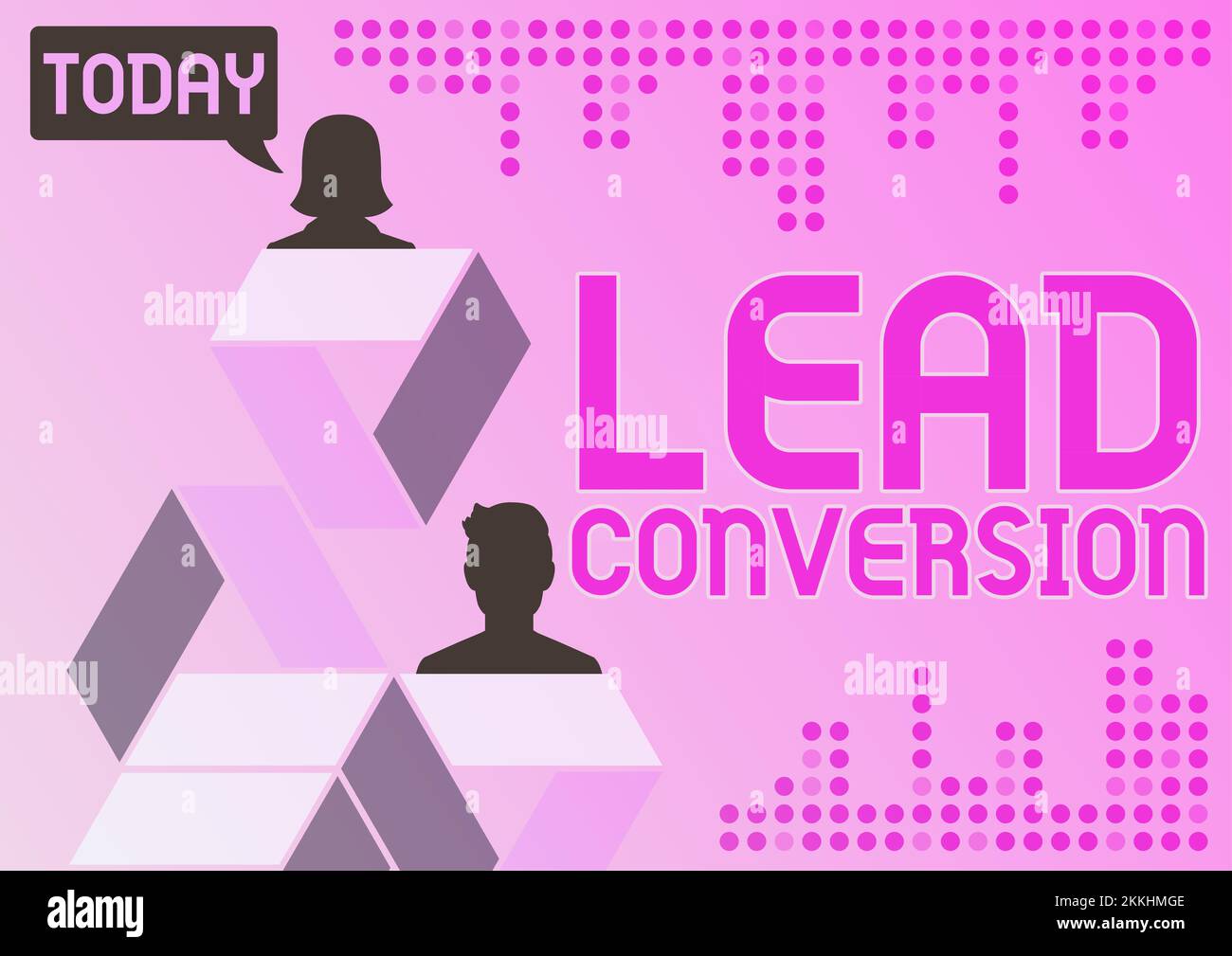 Inspiration showing sign Lead Conversion. Concept meaning Process of