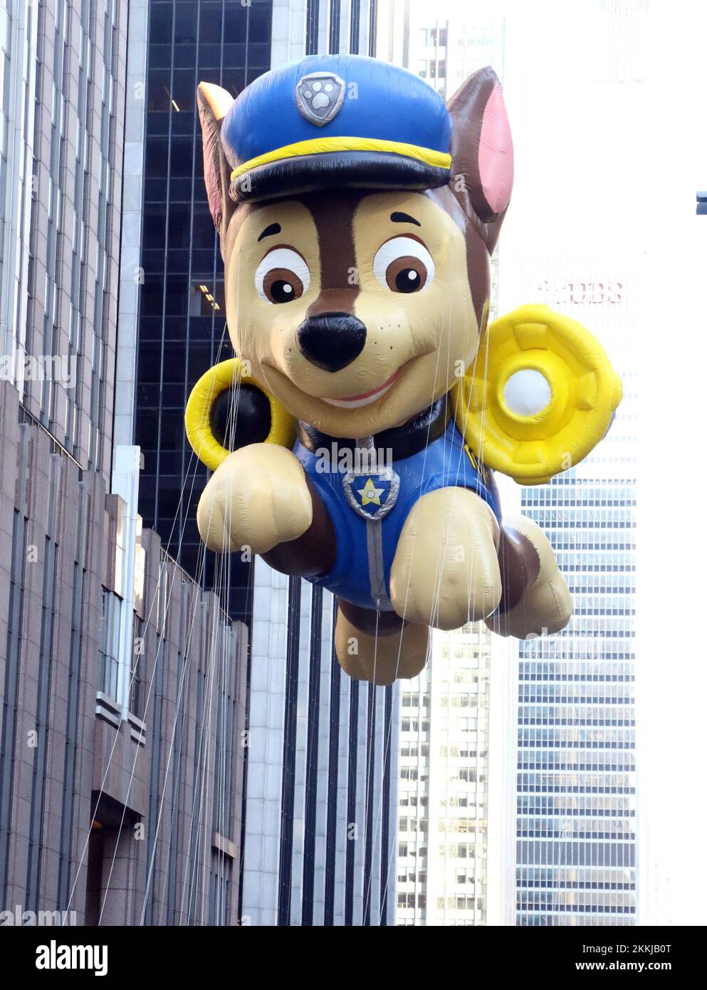96th Macy's Thanksgiving Day Parade -PICTURED: Chase from Paw Patrol ...