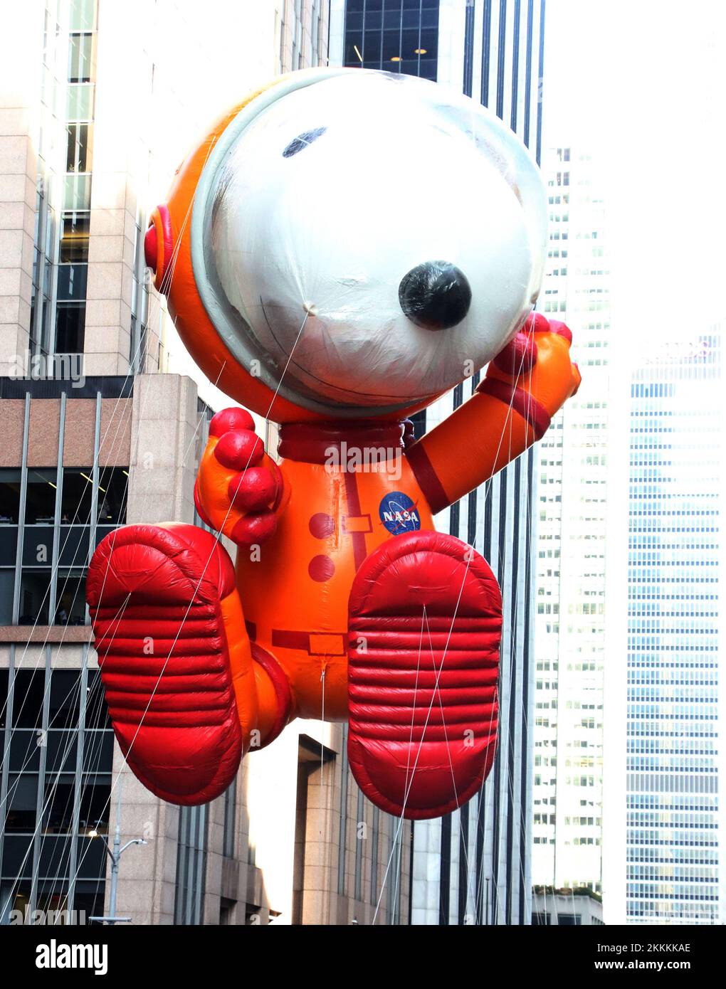 96th Macy's Thanksgiving Day Parade -PICTURED: Snoopy float -LOCATION ...