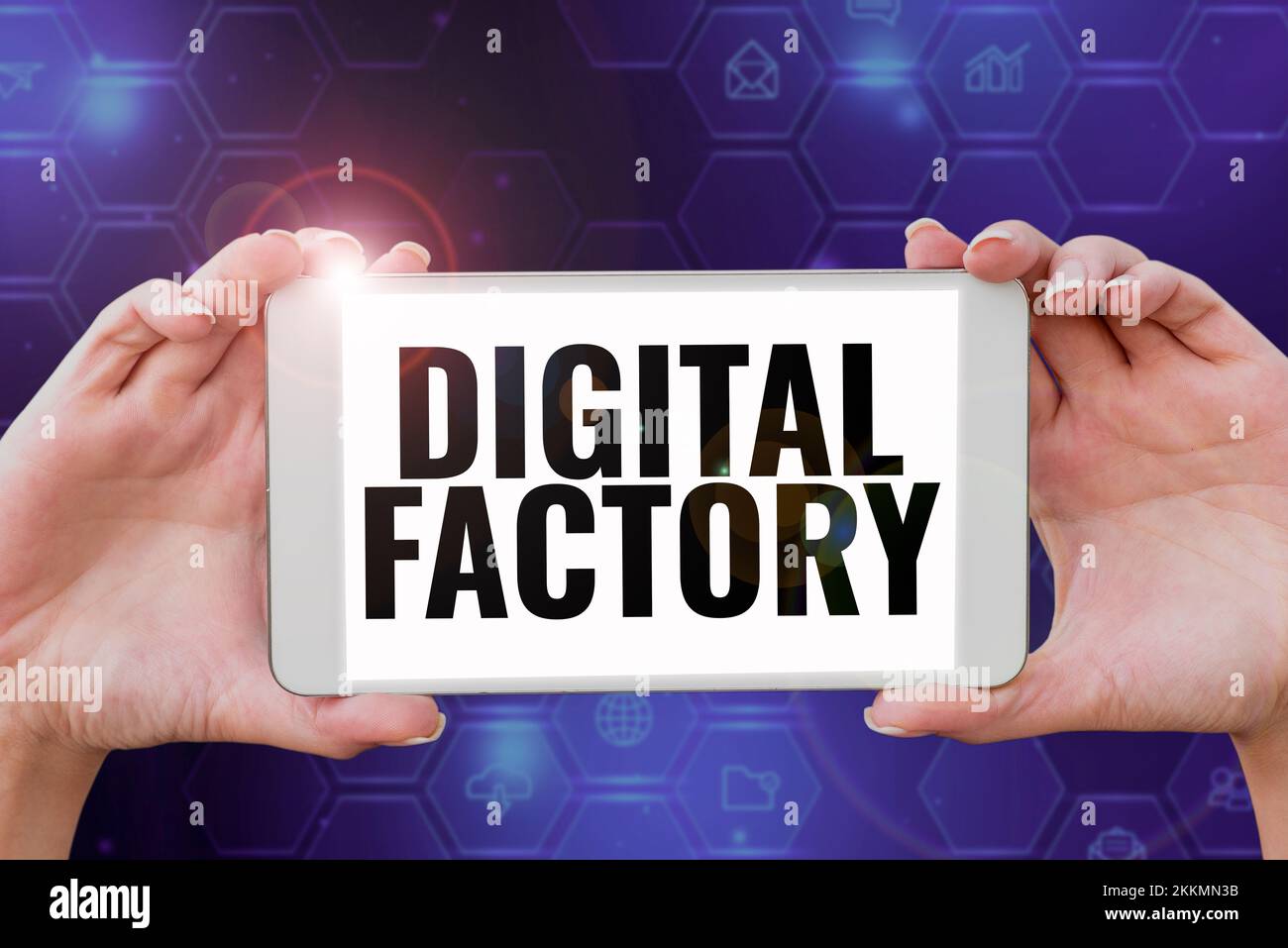 Inspiration showing sign Digital Factory. Business idea uses digital ...