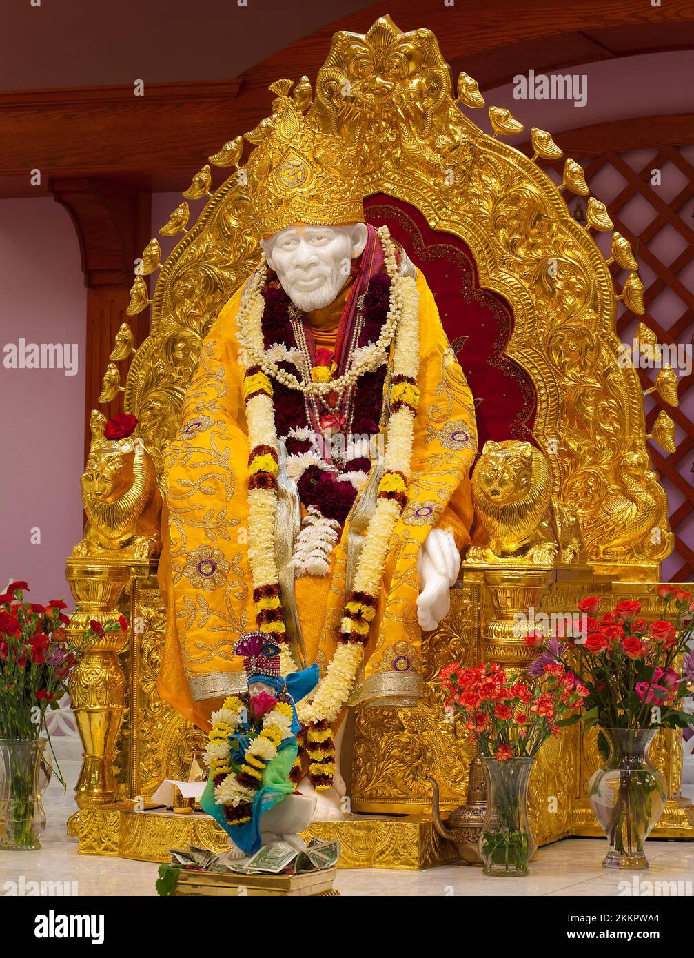 Sai Baba of Shirdi Stock Photo - Alamy