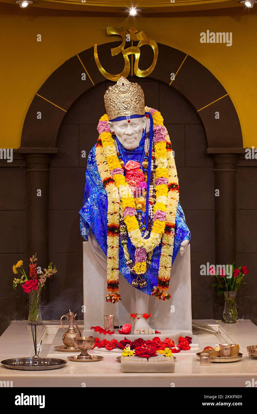 Sai Baba of Shirdi Stock Photo - Alamy