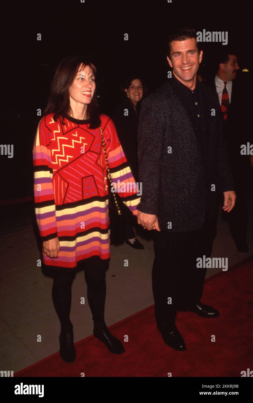 Mel Gibson  and Robyn Gibson at Los Angeles Premiere of Forever Young December 11, 1992 Credit: Ralph Dominguez/MediaPunch Stock Photo