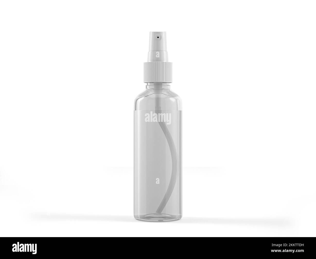 Spray bottle on a white background. 3d illustration Stock Photo - Alamy