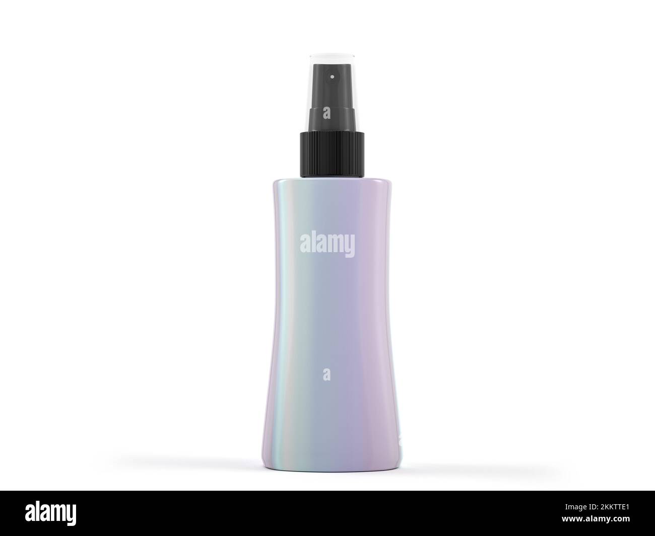 Spray bottle on a white background. 3d illustration Stock Photo - Alamy