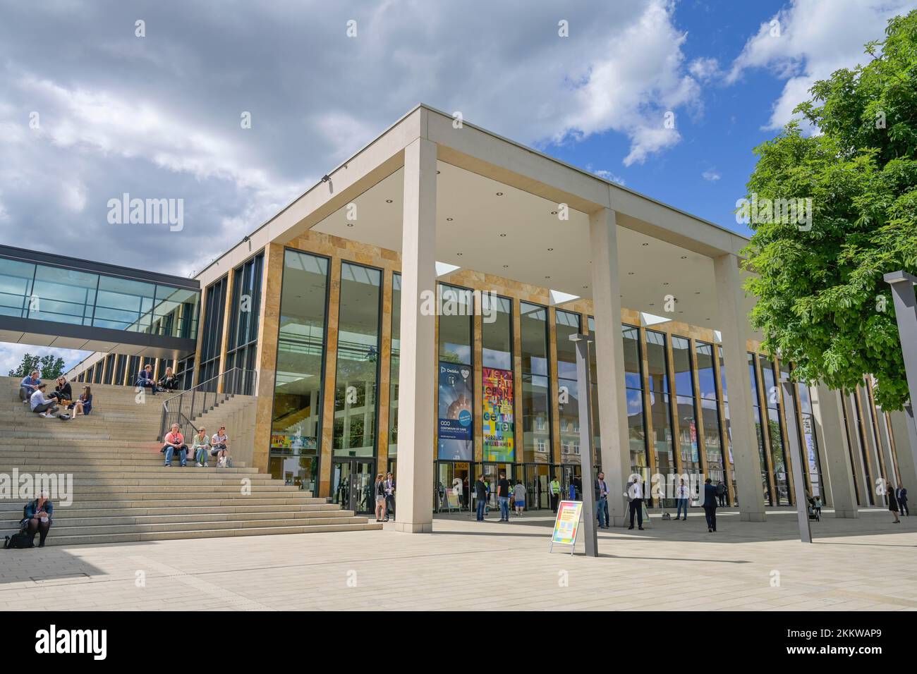 RheinMain CongressCenter RMCC, Friedrich-Ebert-Allee, Wiesbaden, Hesse,  Germany, Europe Stock Photo - Alamy