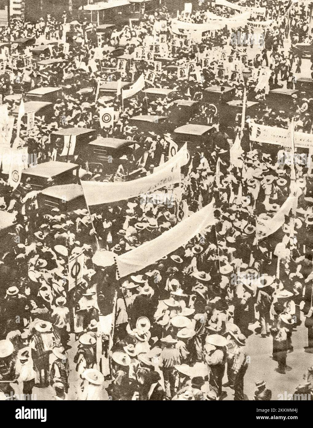 The working people of Mexico victory of Alvaro Obregon in the