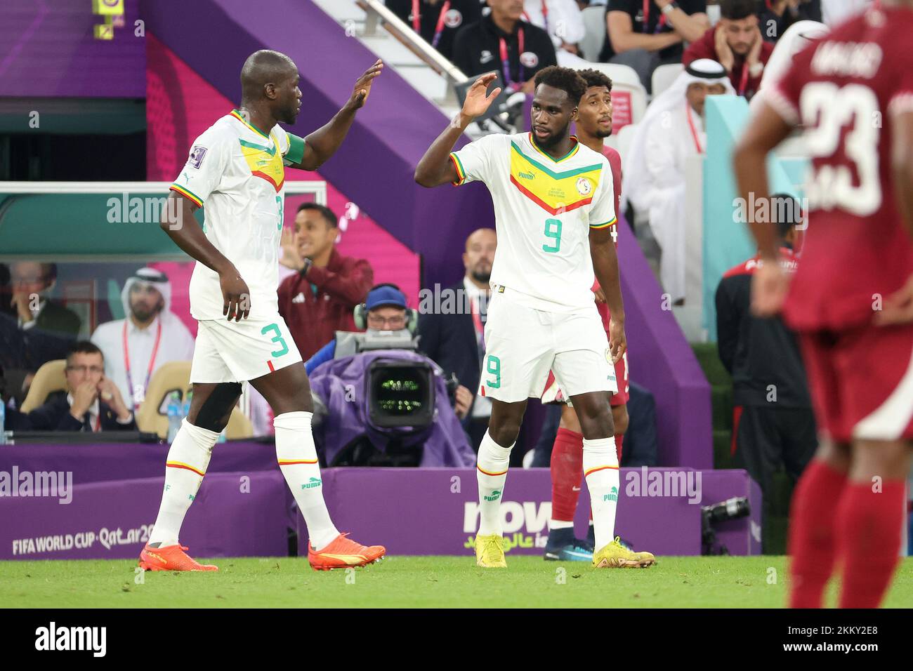 Senegal Qatar 2022 Goal Koulibaly Hi res Stock Photography And Images senegal-qatar-2022-goal-koulibaly-hi-res-stock-photography-and-images