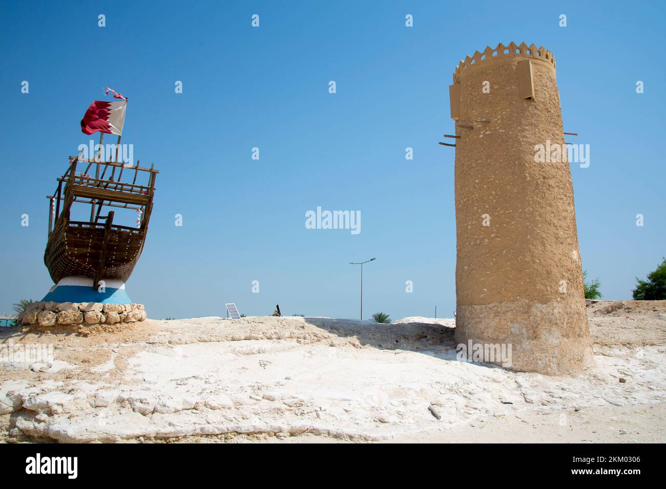 Al Khor Historical Towers Qatar Stock Photo Alamy