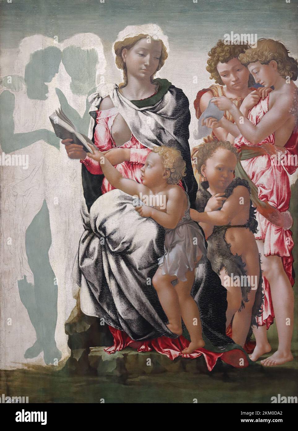 Manchester Renaisonce Scene The Manchester Madonna by Italian High Renaissance painter Michelangelo ...