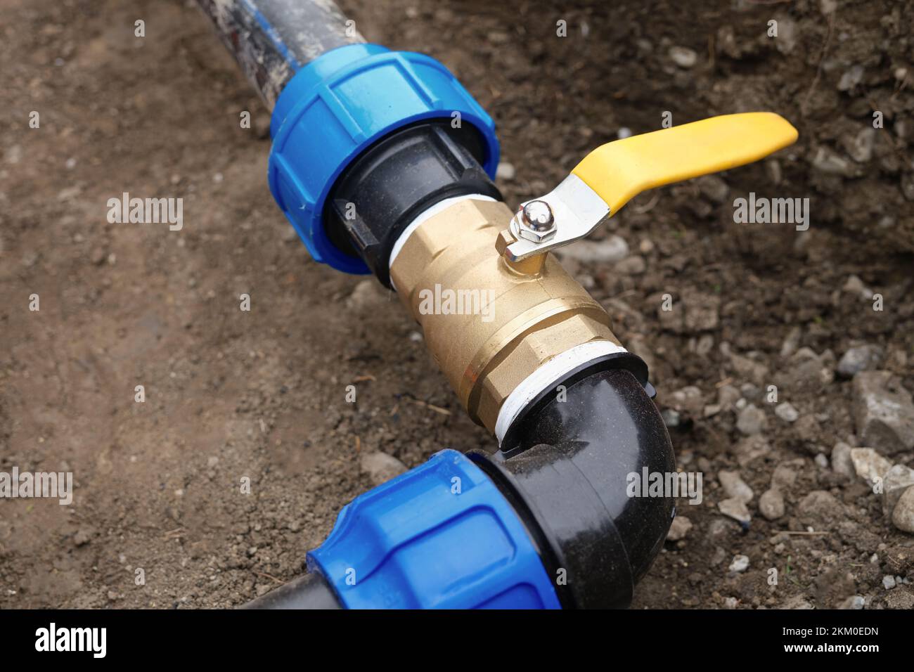 Underground irrigation system hi-res stock photography and images