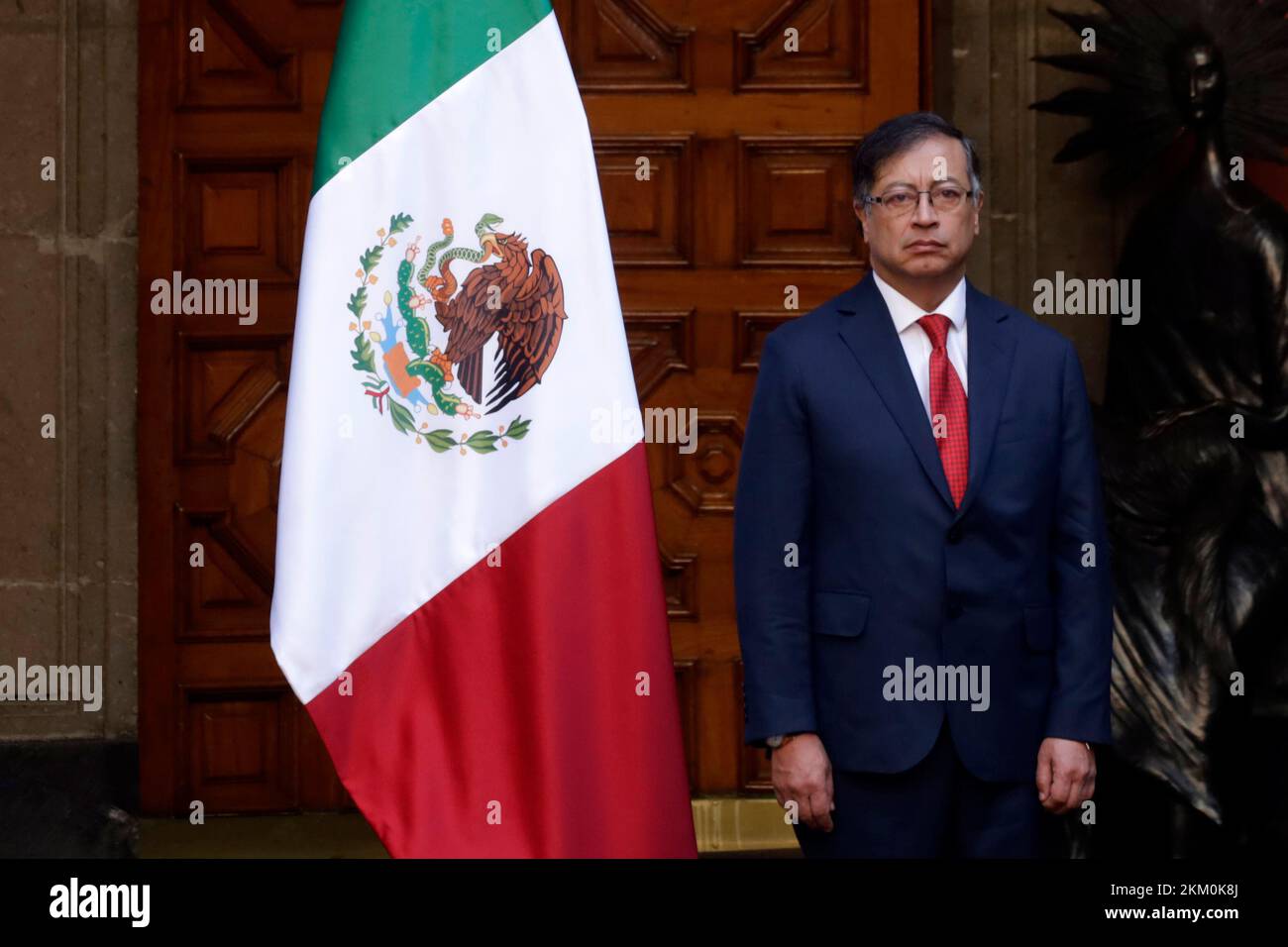 Non Exclusive November 25, 2022, Mexico City, Mexico Colombian