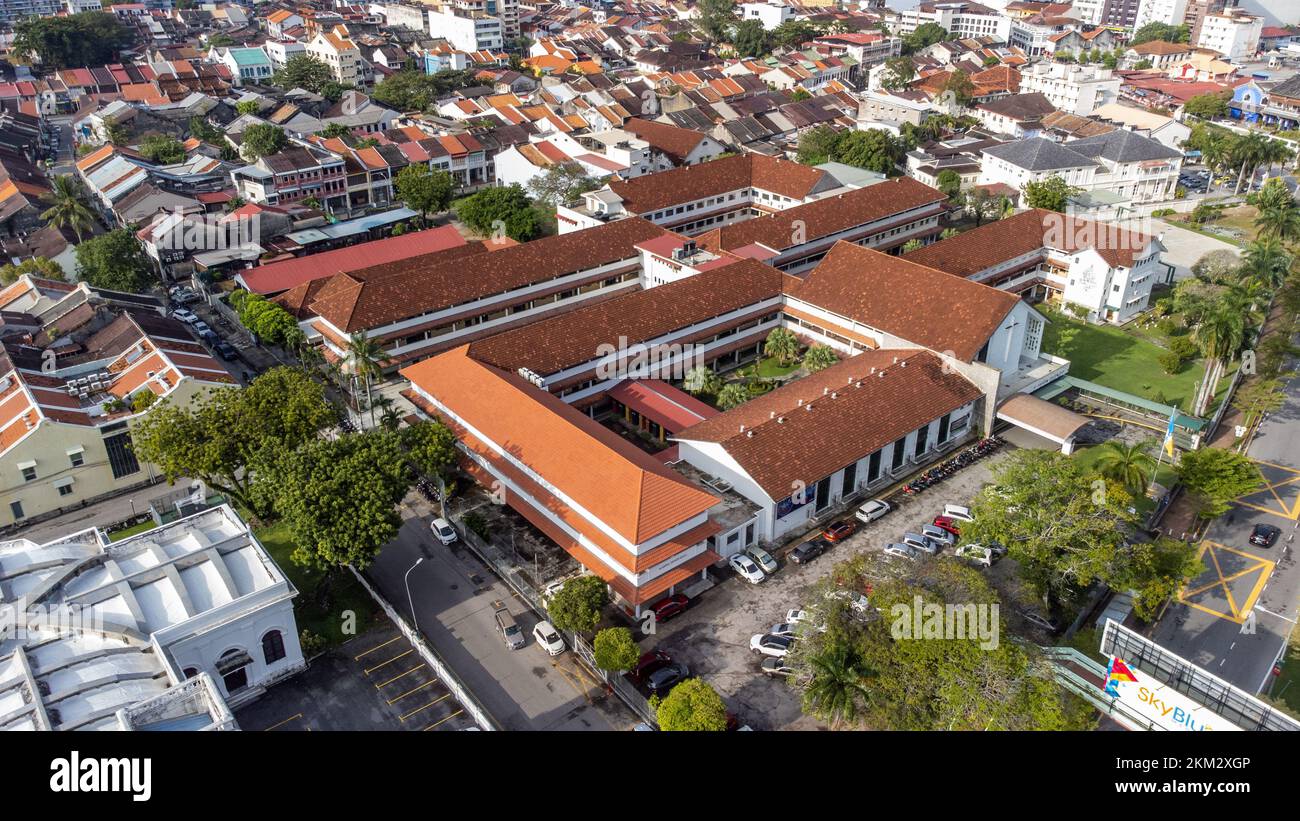 St. Xavier's Institution, Penang, Malaysia Stock Photo