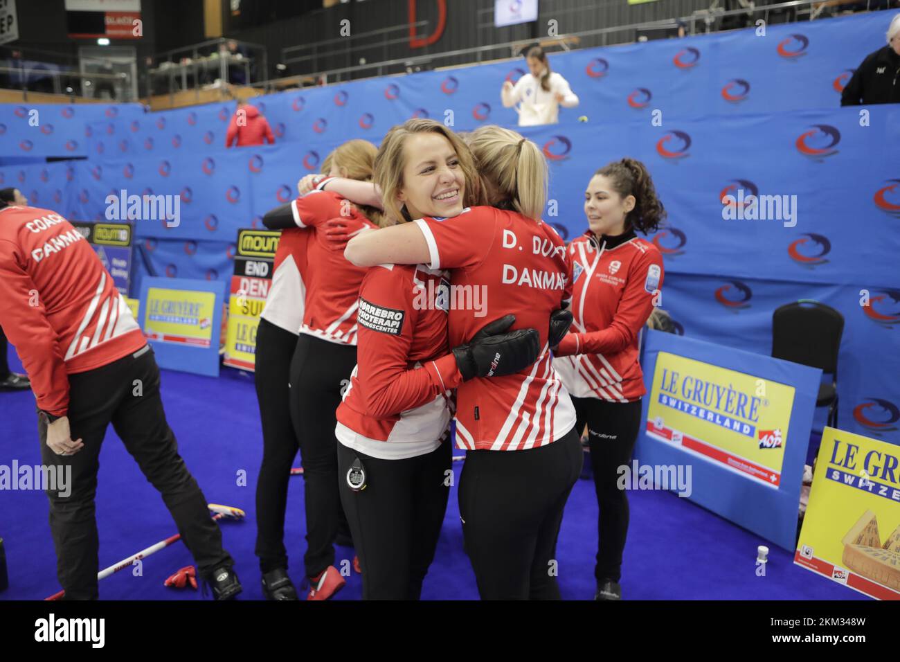 Curling womens final switzerland hi-res stock photography and images