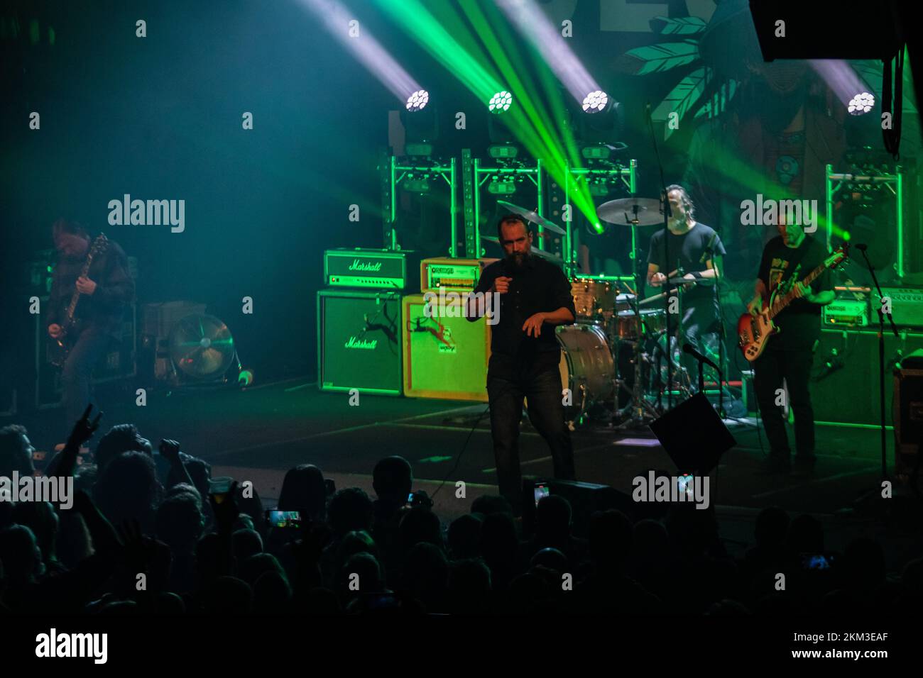 November. 26th 2022. Zagreb, Croatia - American rock band Clutch