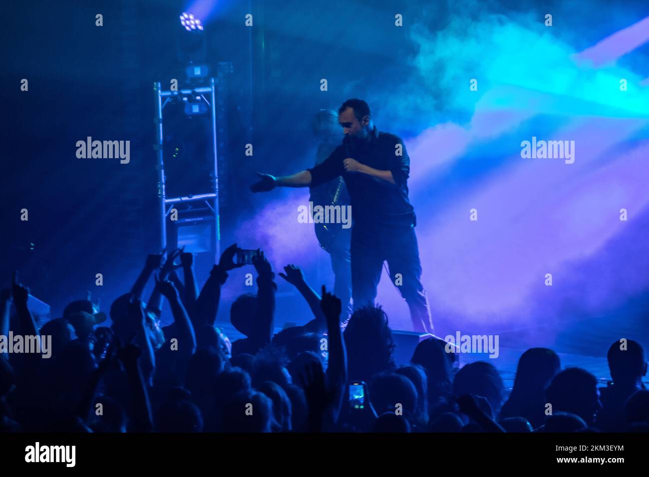 November. 26th 2022. Zagreb, Croatia - American rock band Clutch