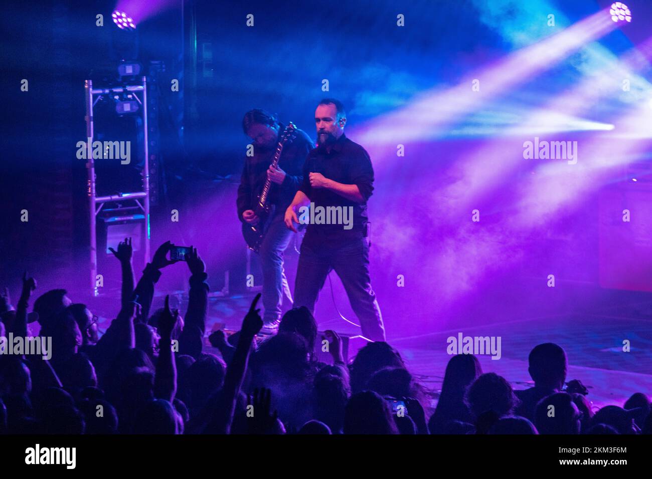 November. 26th 2022. Zagreb, Croatia - American rock band Clutch