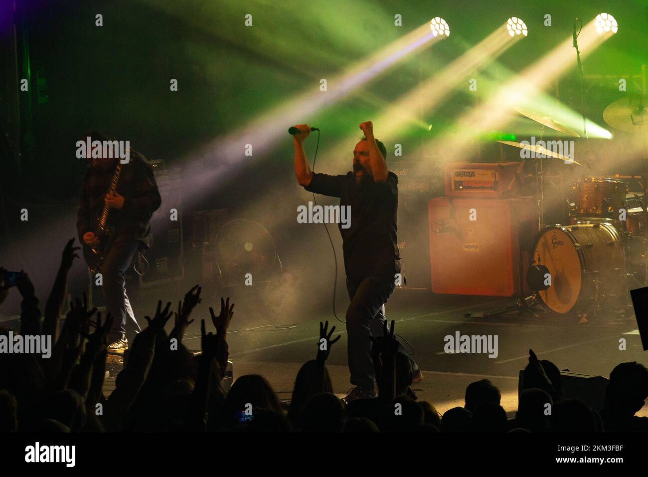 November. 26th 2022. Zagreb, Croatia - American rock band Clutch