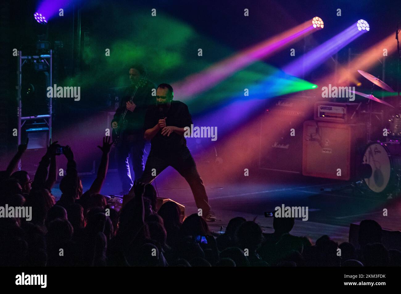 November. 26th 2022. Zagreb, Croatia - American rock band Clutch