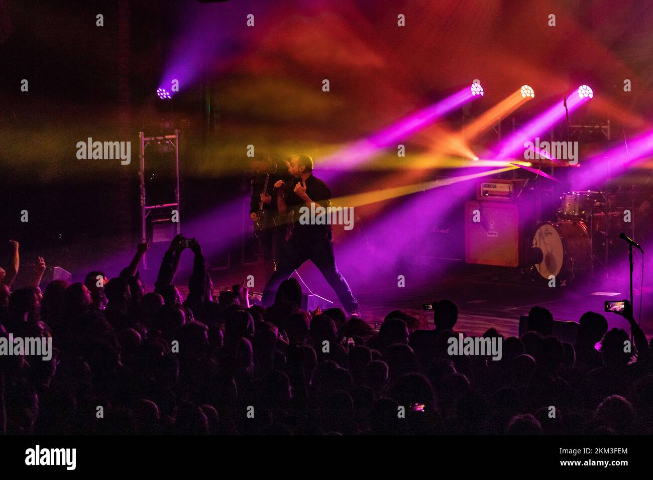 November. 26th 2022. Zagreb, Croatia - American rock band Clutch