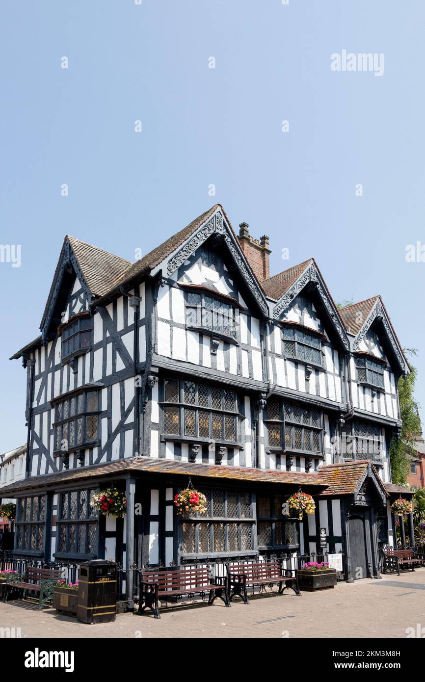 The Black & White House, Hereford, Herefordshire Stock Photo