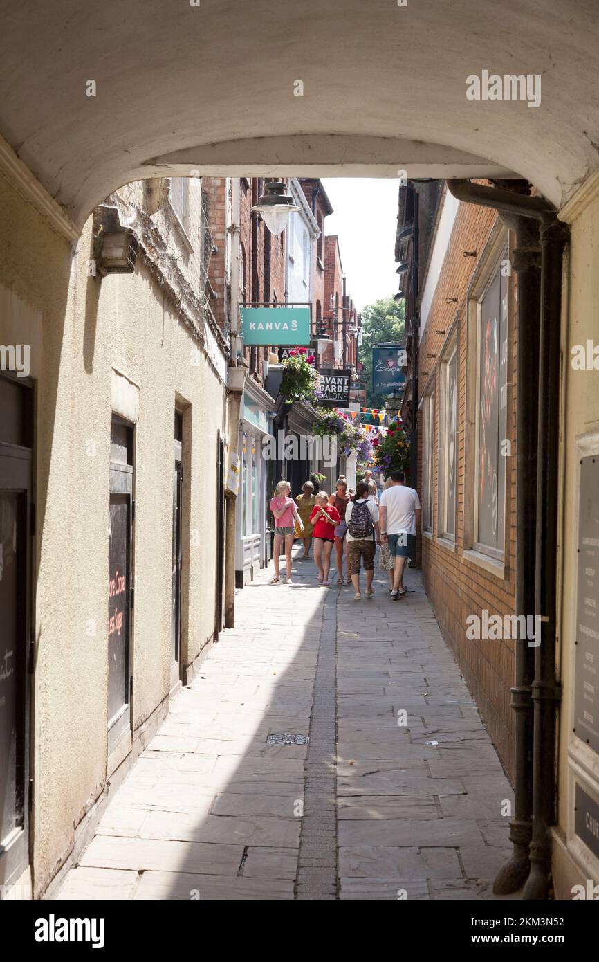 Church Street, Hereford, Herefordshire Stock Photo Alamy