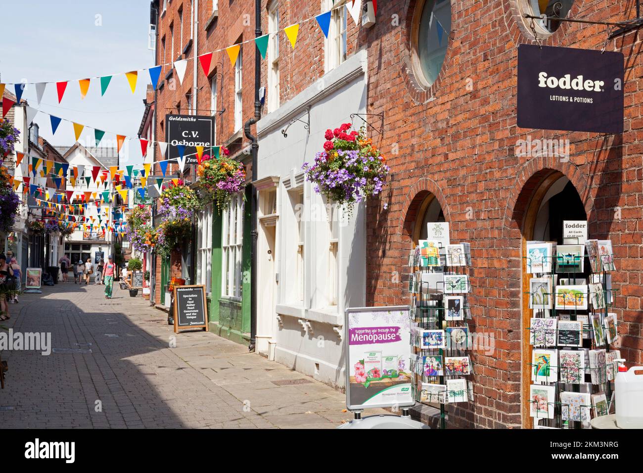 Church Street, Hereford, Herefordshire Stock Photo Alamy