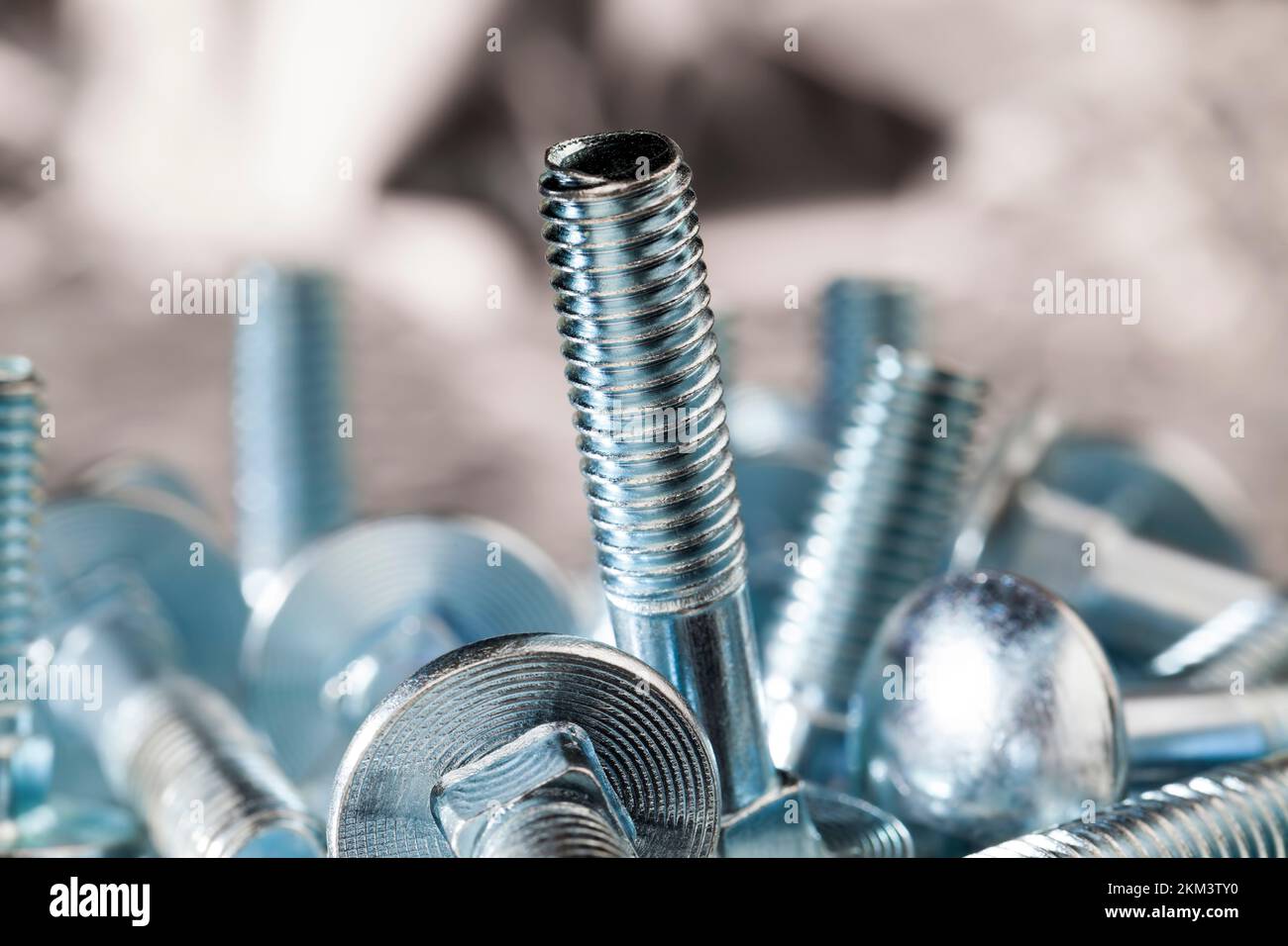 the nut to bolt fastening system is made of steel, metal steel bolts for nuts for installation