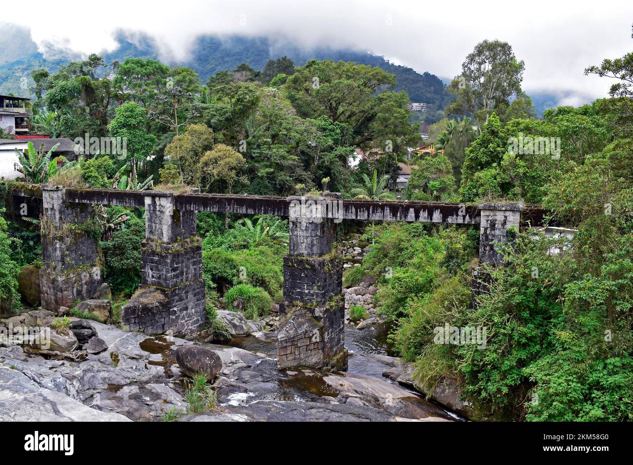 Teresopolis Rio Ancient bridge in Teresopolis, Rio de Janeiro, Brazil Stock Photo - Alamy
