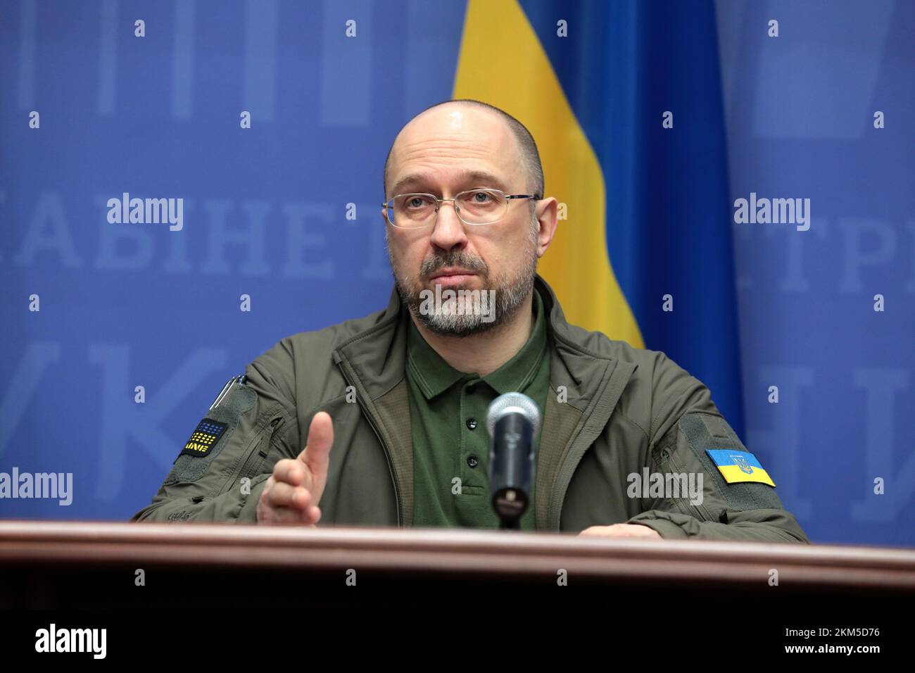 Prime minister of ukraine denys shmyhal hi-res stock photography and ...